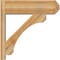 Ekena Millwork Legacy Craftsman Rough Sawn Outlooker, Western Red Cedar, 8"W x 26"D x 26"H OUT08X26X26LEC04RWR - alternate 2